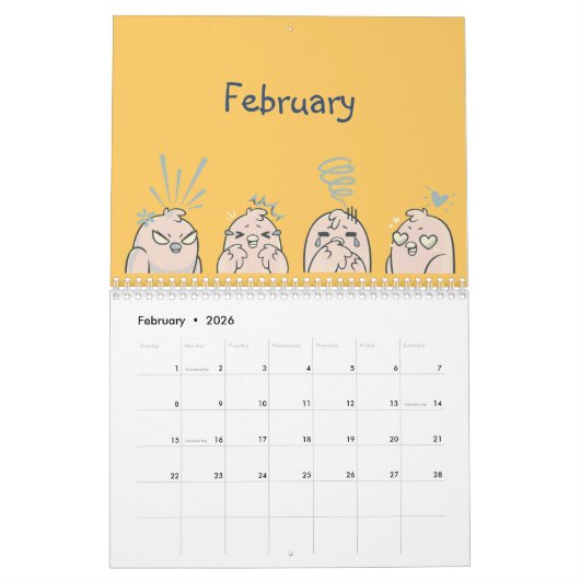 Whimsy & Wonders Kalender (Feb 2026)