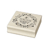 Whimsy Wreater Monogram Adres Stempel (Stempel)