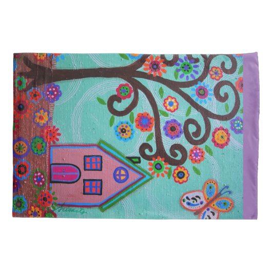 Whimsyland door gevangenissen kussensloop (Achterkant-Links)