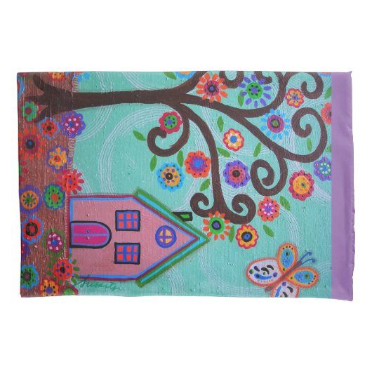 Whimsyland door gevangenissen kussensloop (Voorkant-Links)