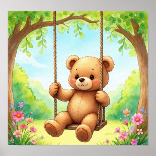 WhimsyTeddyBear Poster (Voorkant)