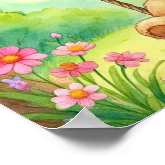 WhimsyTeddyBear Poster (Hoek)