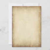 Whimwhams en drank Halloween-feest Kaart (Achterkant)