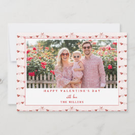 Whimwhams Hartjes Gelukkige Valentijnsdag Fotokaar Feestdagenkaart
