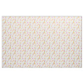 Whimwhams op maat Naam- en Giraffeprint Stof (Yard (91,4 cm))
