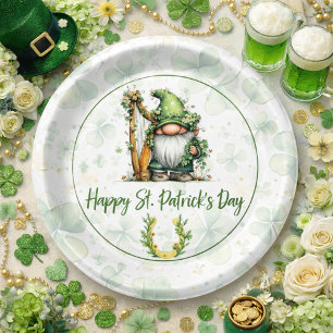 Whimwhams St. Patrick's Day Kabouter  Papieren Bordje