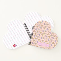 Whimwhams Vlindermeisje Gepersonaliseerde Hartvorm