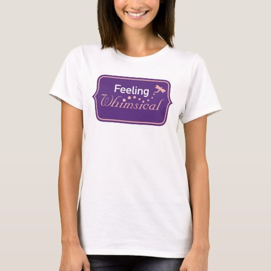 Whimzig voelen t-shirt (Voorkant)