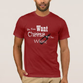 Whine T-Shirt voor mannen (Voorkant)