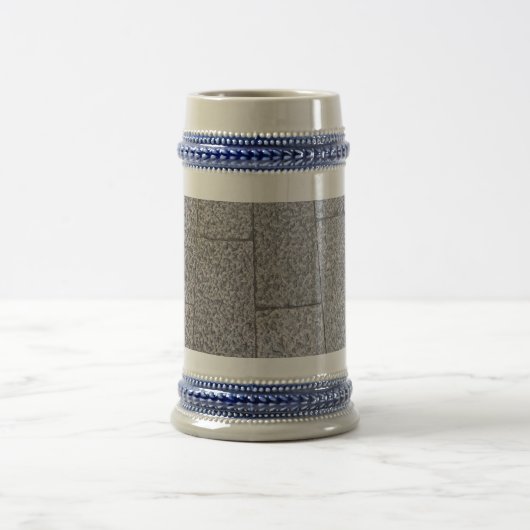 Whinstone Grey/Blue 22 oz Stein Bierpul (Center)