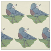 Whio Blue Duck NZ BIRD Stof (Swatch)