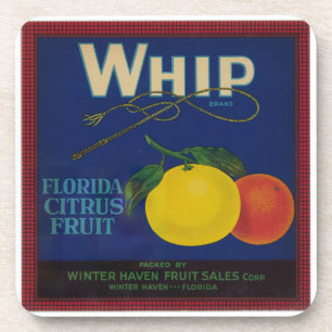 Whip Citrus Fruit Label Bier Onderzetter
