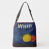  Whip Citrus Fruit Label Crossbody Tas (Achterkant)
