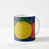 Whip Citrus Fruit Label Koffiemok (Voorkant rechts)