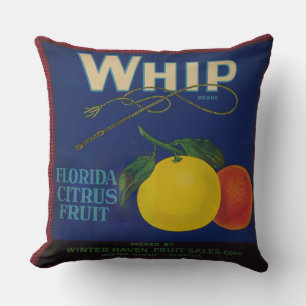 Whip Citrus Fruit Label Kussen