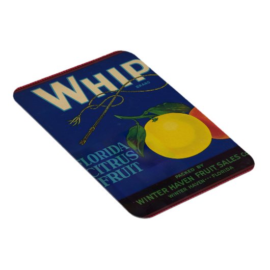 Whip Citrus Fruit Label Magneet (Rechterzijde)