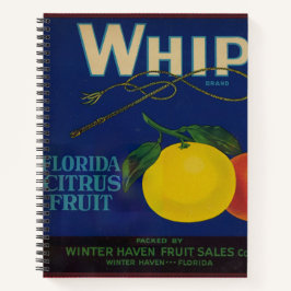 Whip Citrus Fruit Label Notitieboek