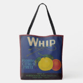  Whip Citrus Fruit Label Tote Bag (Achterkant)