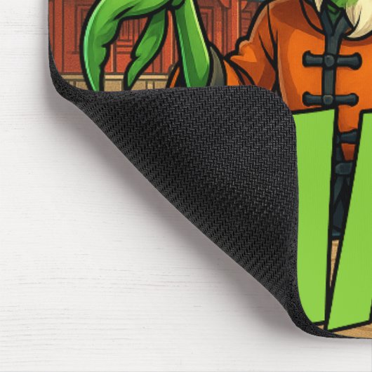 Whip Hand of the Mantis Kung Fu Mouse Pad Muismat (Hoek)