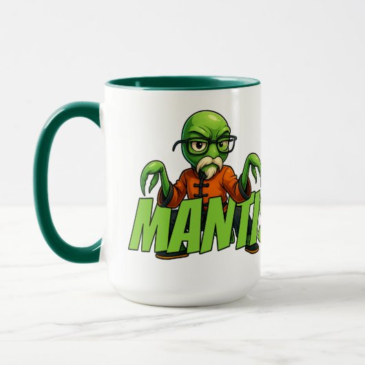 Whip Hand van de Mantis Kung Fu mok door Phil Elmo (Links)