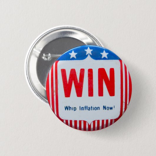 Whip Inflation Now Button (Voorkant /achterkant)