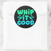 Whip It Good Grafische Sticker (Tas)