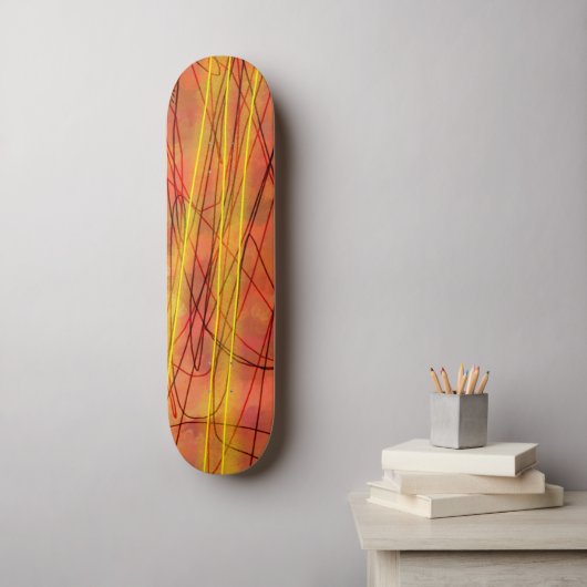 Whip Wire skateboard (Muurkunst)