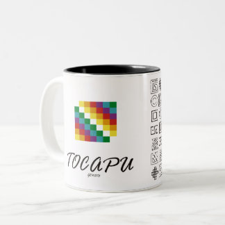 Whipala y Tocapu Tweekleurige Koffiemok