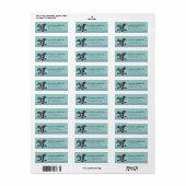 Whiphond Honden Retouradreslabels Etiket (Full Sheet)