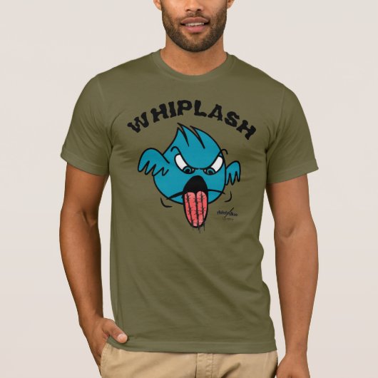 WHIPLASH T-Shirt door Poet Adiela Akoo (Voorkant)