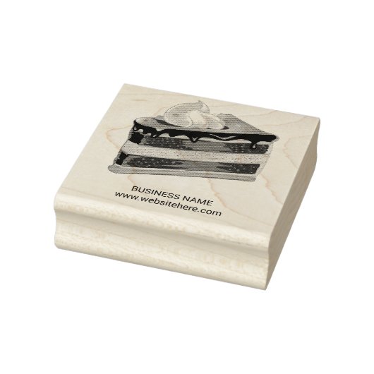Whipped Cream Bakkerij Cheesecake Rubberstempel (Stempel)