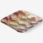 Whipped Delight: Buttercream Frosting Paper Borden Papieren Bordje (Gebogen)