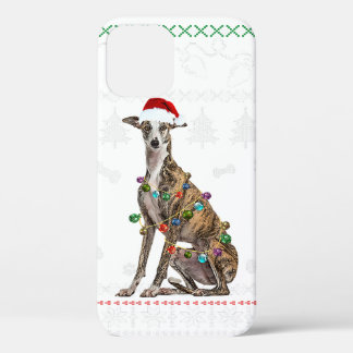 Whipper Dog | kerstcadeautje met luidop Case-Mate iPhone Case