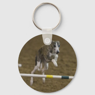 Whippet Agility Sleutelhanger