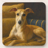 Whippet Bier Onderzetter (Voorkant)