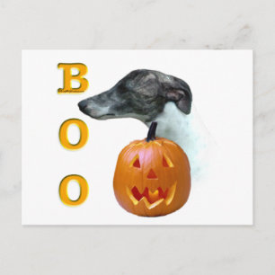 Whippet Boo Briefkaart