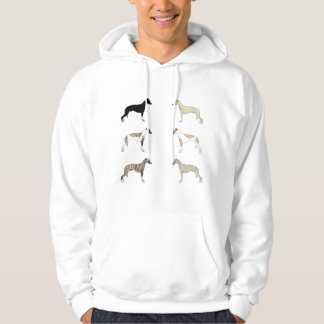 Whippet Colors Hoodie
