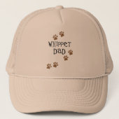 Whippet Dad for Whippet Dog Dads Trucker Pet (Voorkant)
