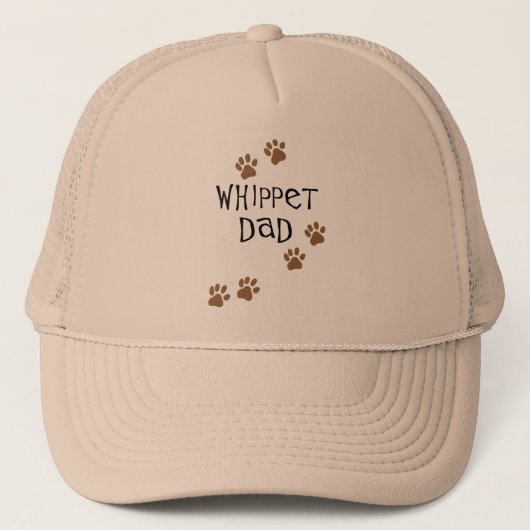 Whippet Dad for Whippet Dog Dads Trucker Pet (Voorkant)