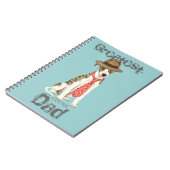 Whippet Dad Notitieboek (Linkerzijde)