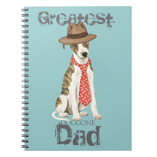 Whippet Dad Notitieboek (Voorkant)