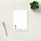 Whippet Dad Post-it® Notes (Kantoor)