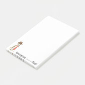 Whippet Dad Post-it® Notes (Schuin)