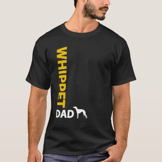 Whippet Dad T-shirt (Voorkant)