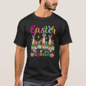 Whippet Dog Bunny Ear Easter Squad Whippet Happy E T-shirt (Voorkant)