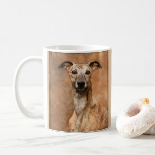 Whippet Dog Naam toevoegen Koffiemok