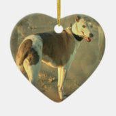 Whippet Dog Ornament (Voorkant)