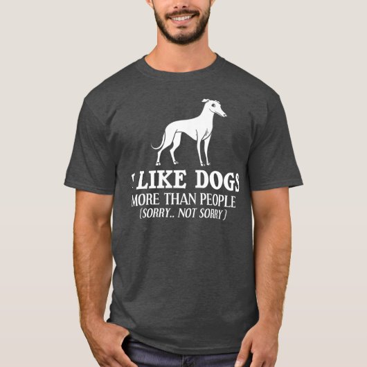 Whippet Dog Puppies Eigenaar Lover _11 T-shirt (Voorkant)