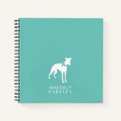 Whippet Dog Puppy Notitieboek (Voorkant)