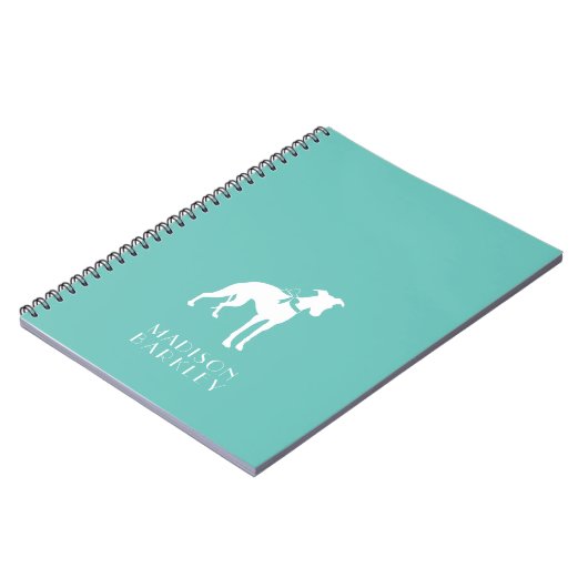 Whippet Dog Puppy Notitieboek (Linkerzijde)